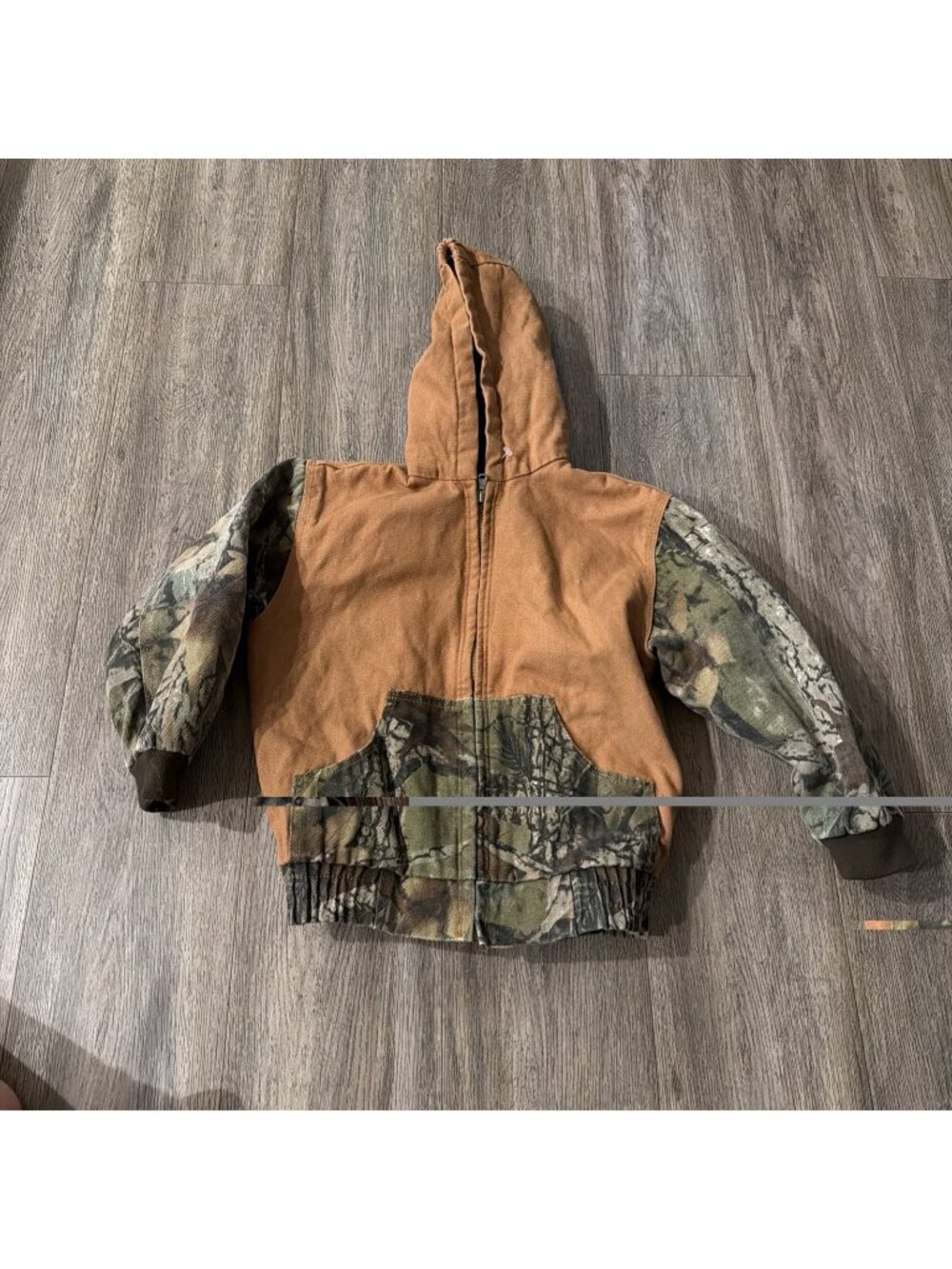 Outdoor Habitat Kids 6T Hooded Camo Jacket Pink Hunting Outdoor